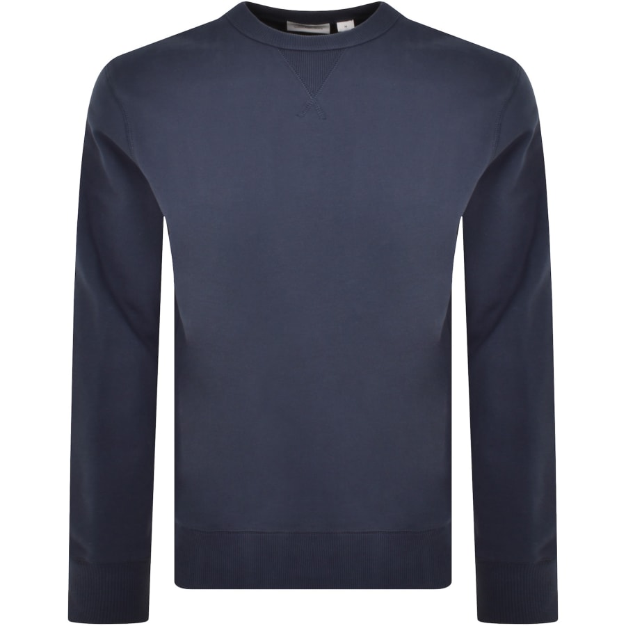 Calvin Klein Jeans Badge Sweatshirt Blue | Mainline Menswear